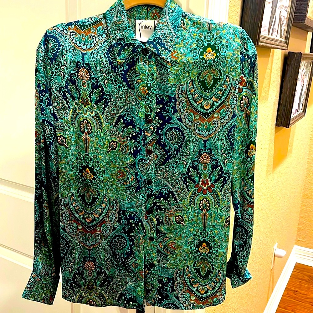 FINLEY BLOUSE-long sleeves, size XS